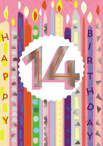 Picture of 14TH BIRTHDAY CARD